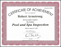 Pool and Spa Inspection